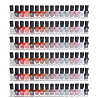 Display4top expositores de acrílico Transparente para esmaltes de uñas- con Efecto Flotante- Organizador acoplado a la…
